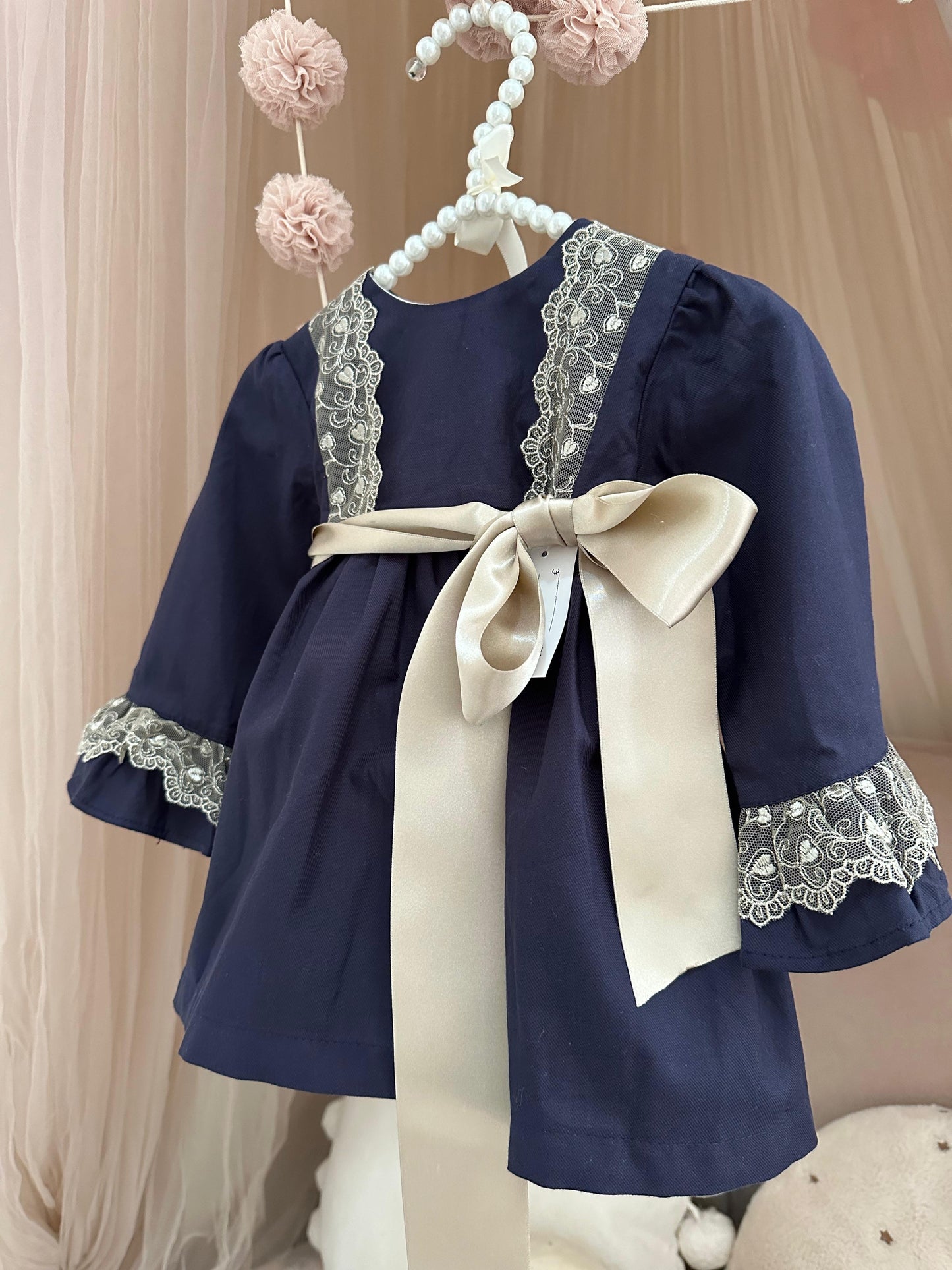 Fustan festiv blu, crd