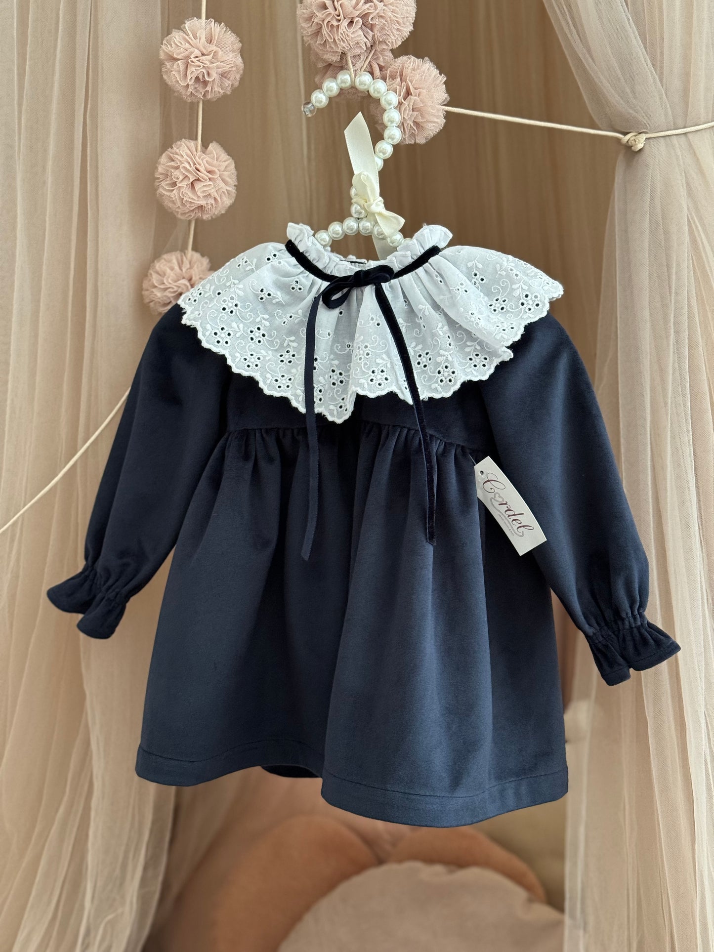 Fustan festiv blu, crd