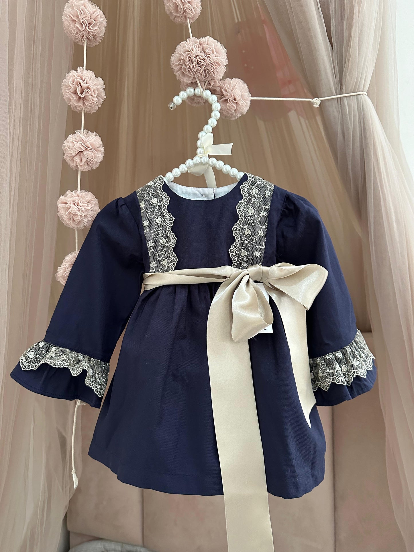 Fustan festiv blu, crd