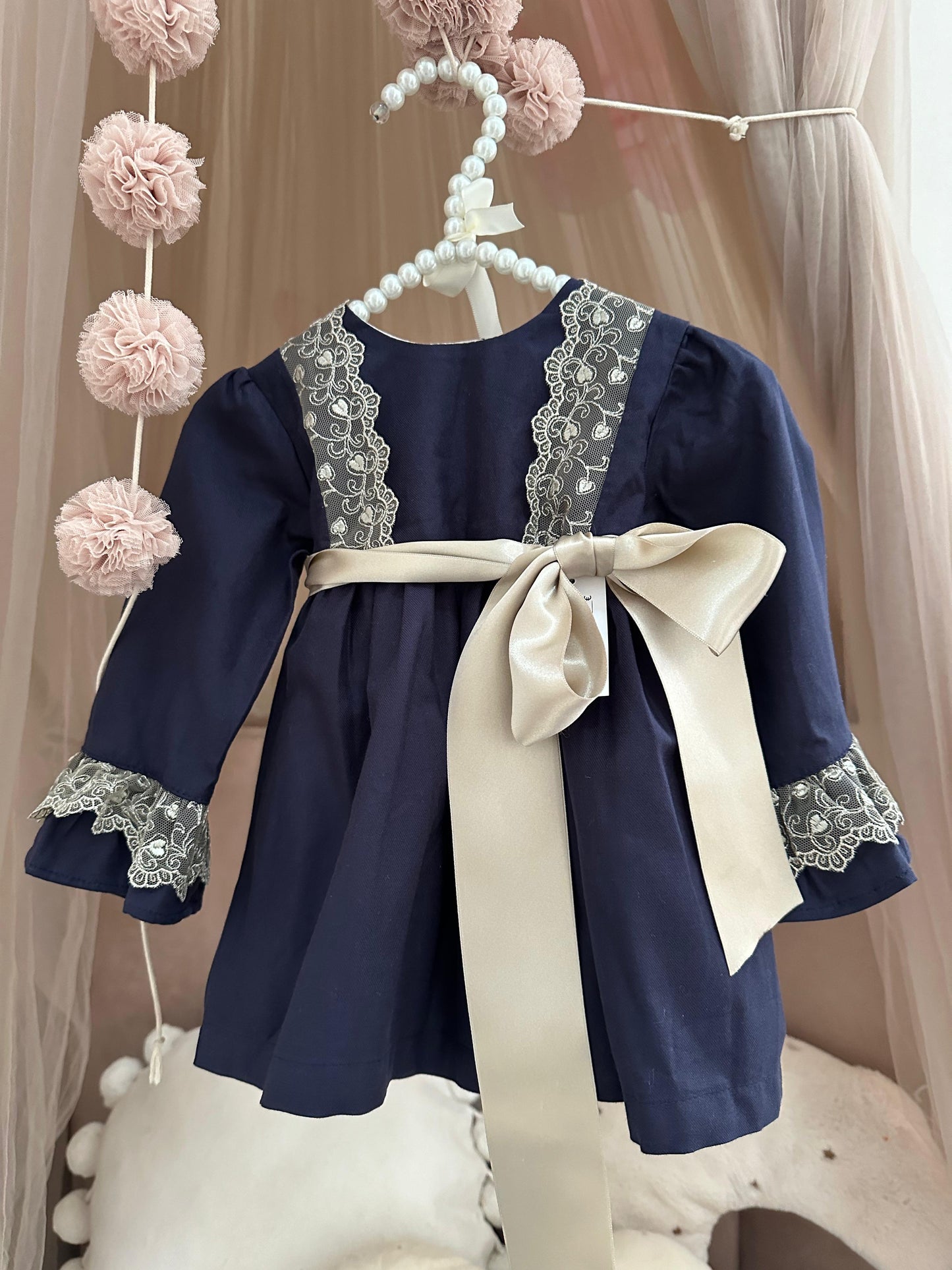 Fustan festiv blu, crd