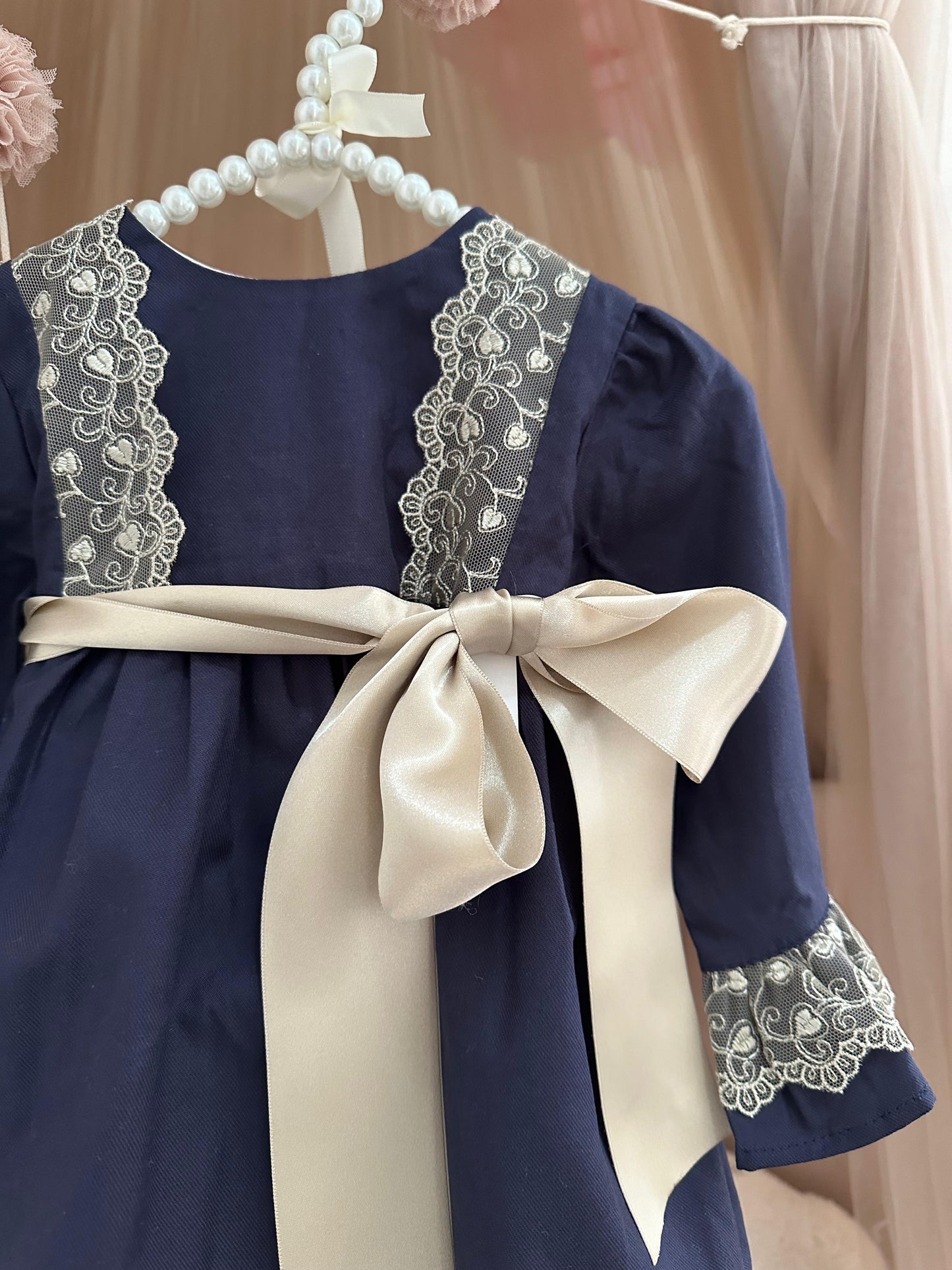 Fustan festiv blu, crd