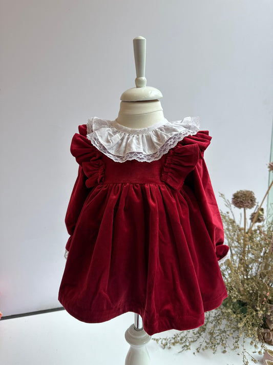 Fustan festiv velvet, crd