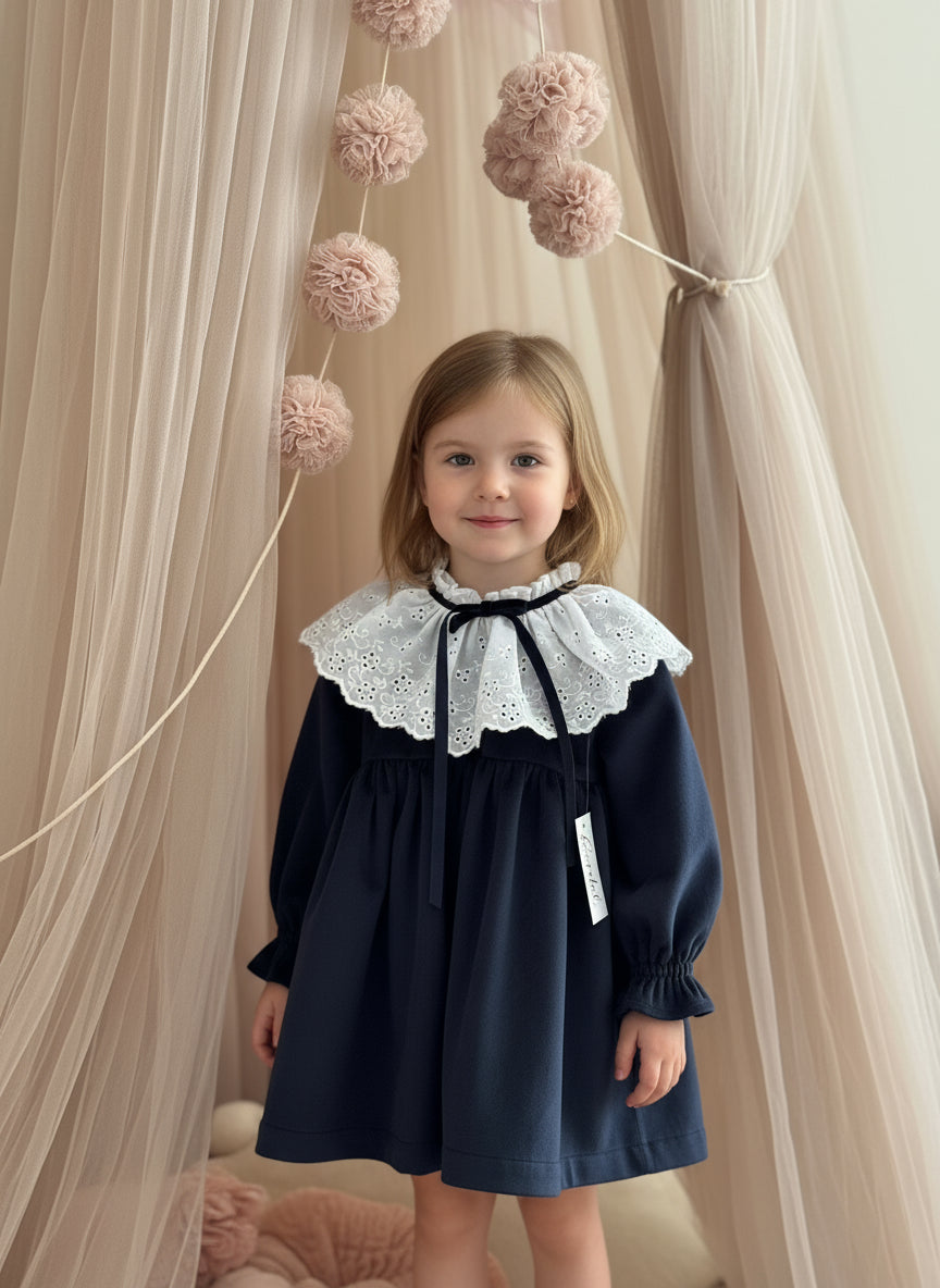 Fustan festiv blu, crd