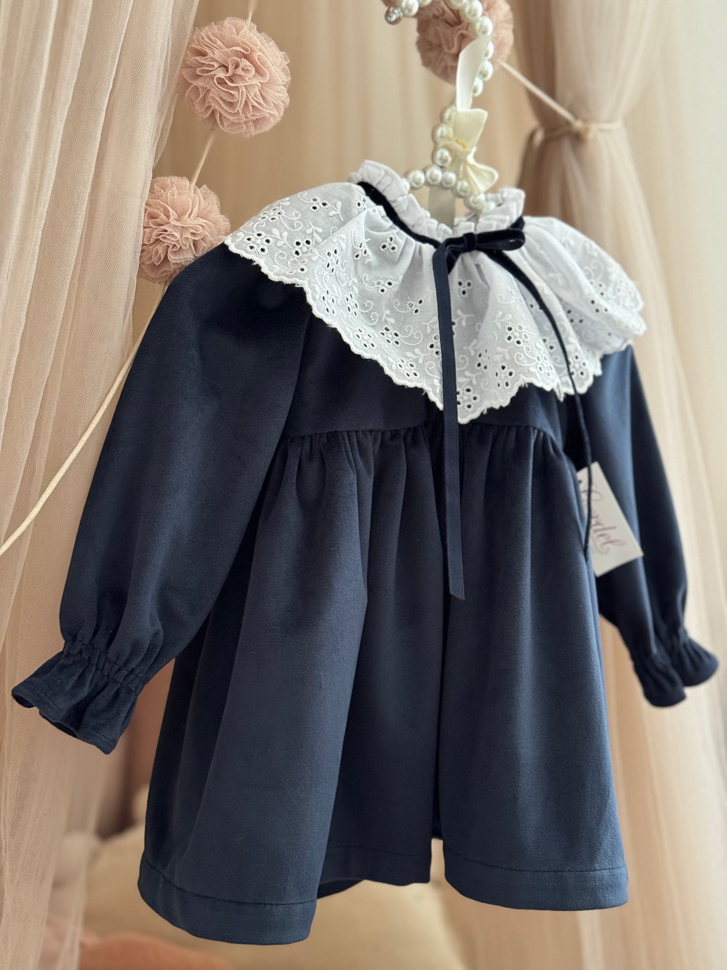 Fustan festiv blu, crd