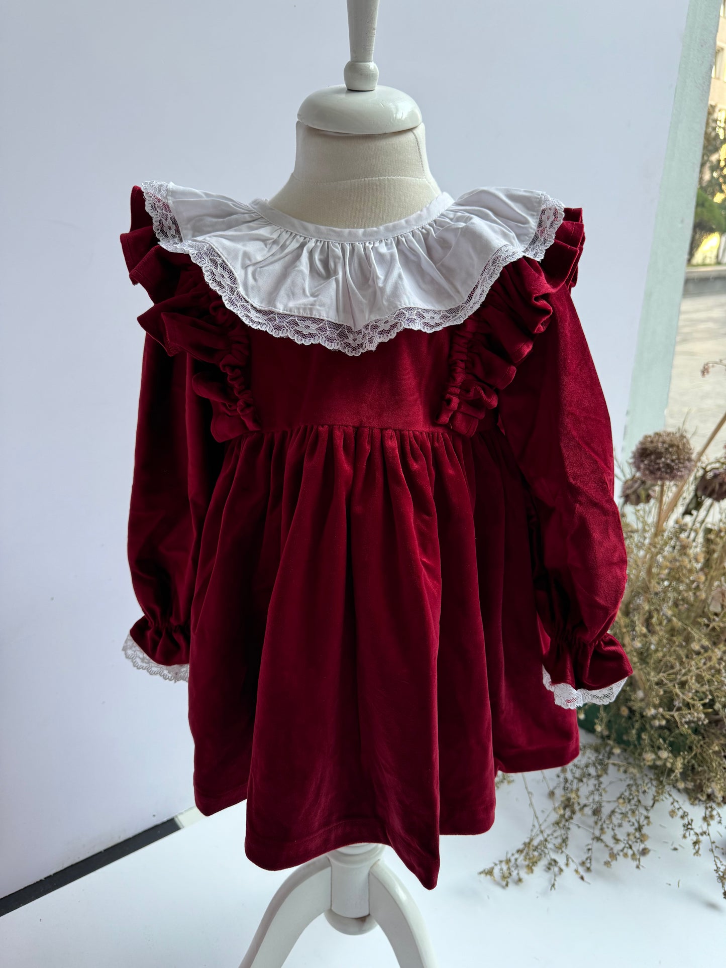 Fustan festiv velvet, crd