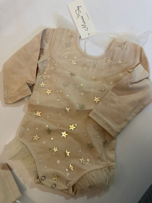 Marais sky romper beige