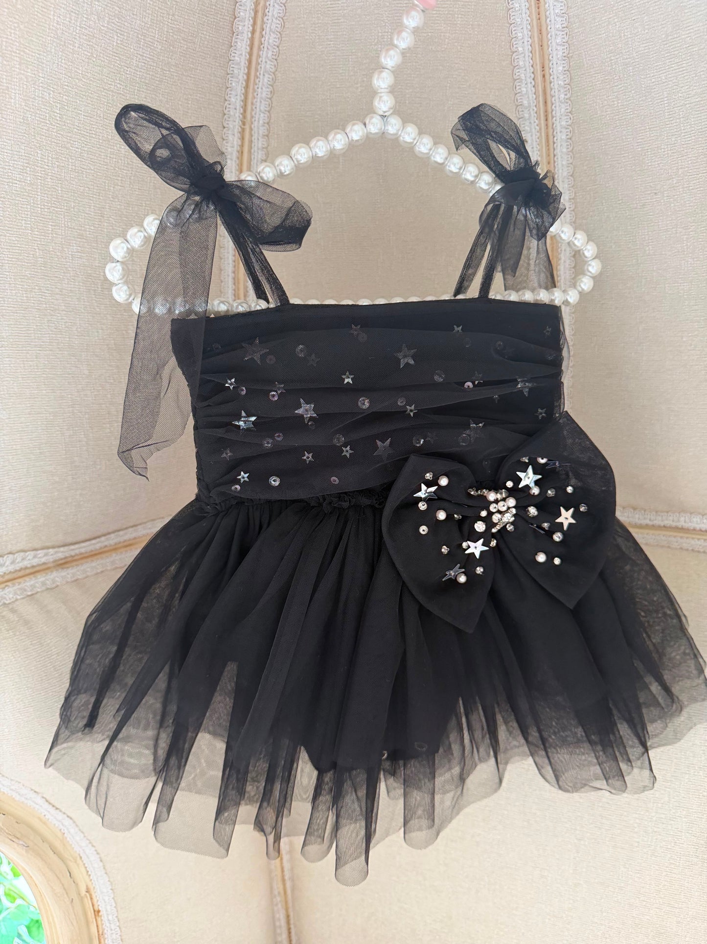 Marais Sky fustan festiv black
