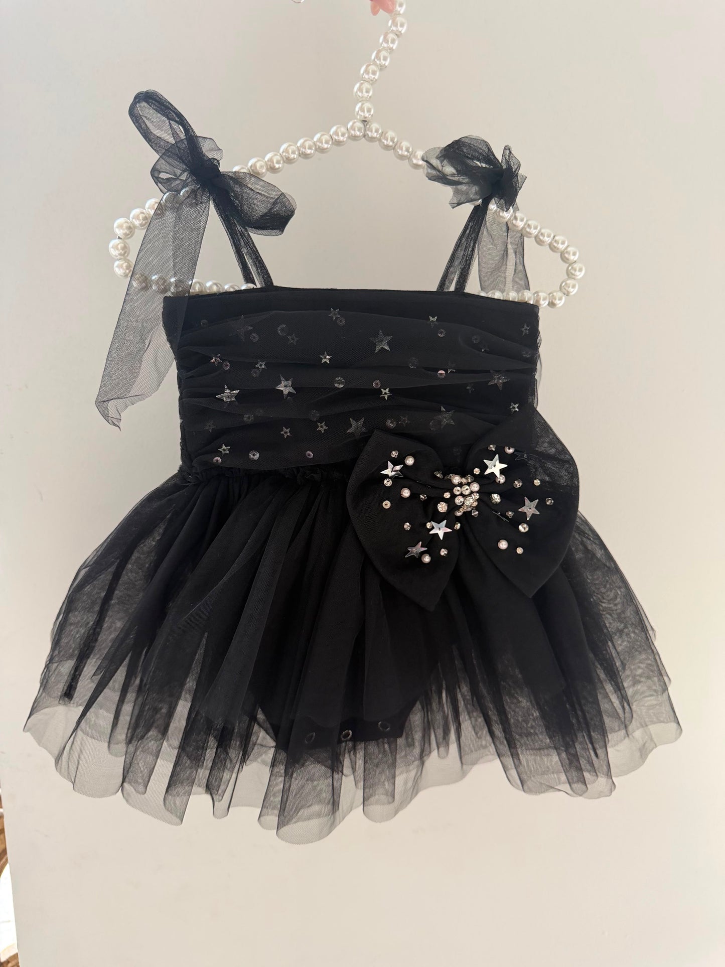 Marais Sky fustan festiv black