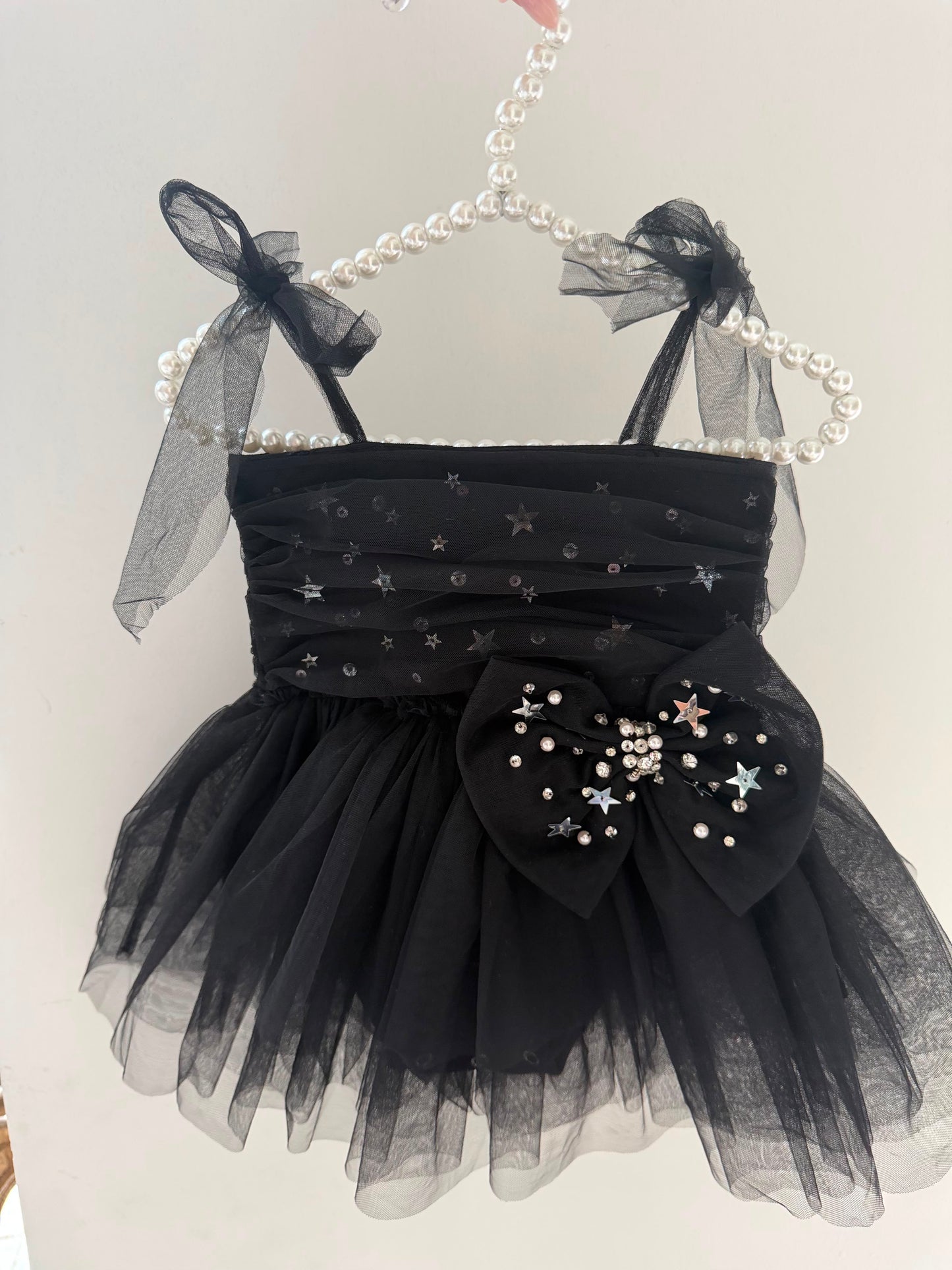 Marais Sky fustan festiv black