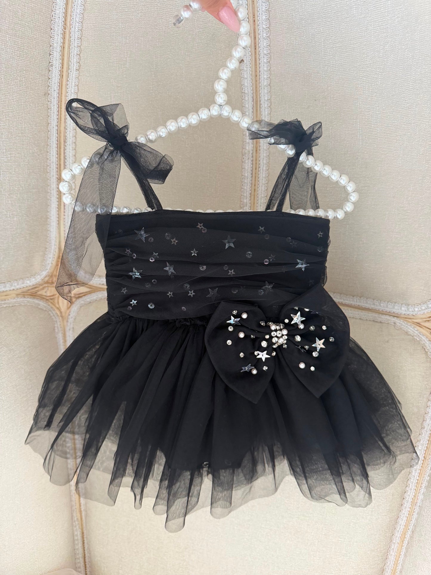 Marais Sky fustan festiv black